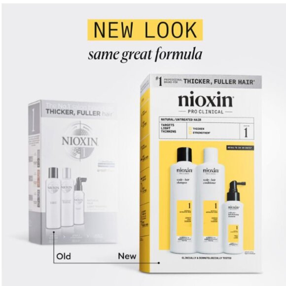 Nioxin System Trial Kit 1, Cleanser, Scalp Therapy, Scalp Treatment - Picture 2 of 3